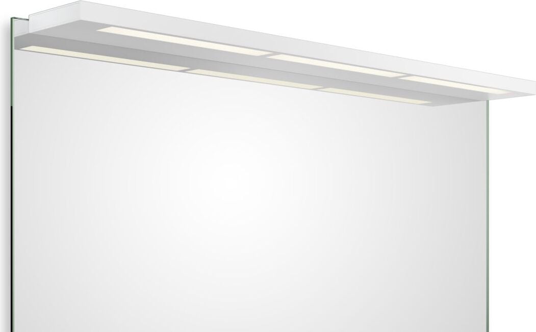 Lampa nad lustro Slim Clip On 80 cm biały mat