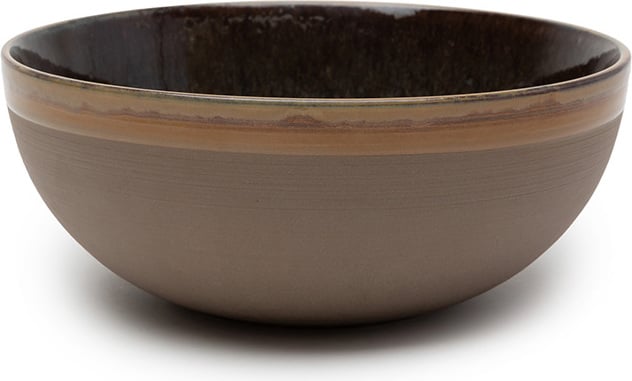 Miska Surface 23,5 cm czarno-szara