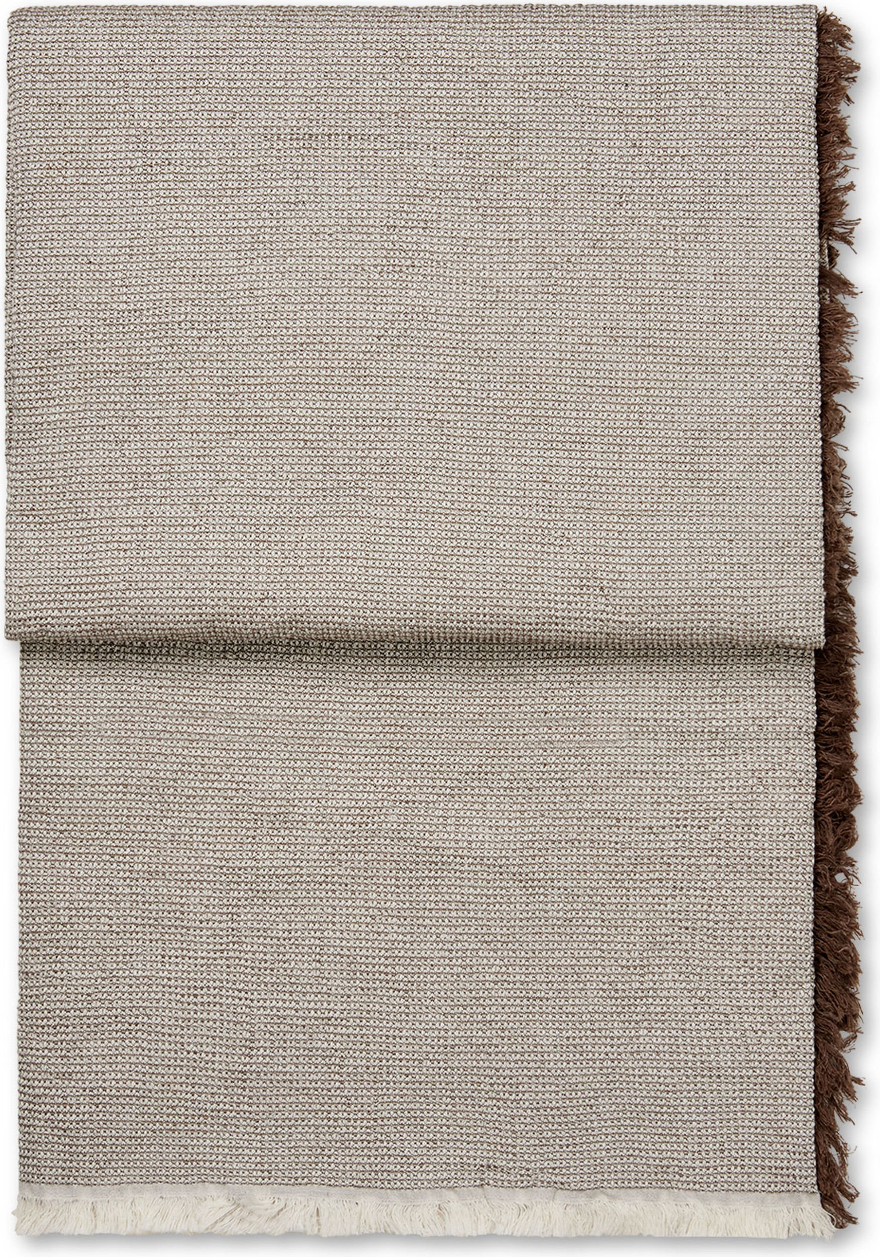 Koc Daisy 130 x 180 cm brązowy