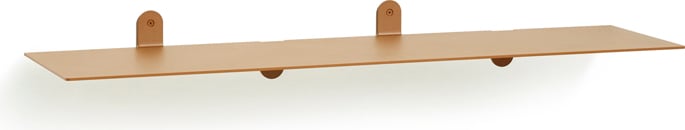 Półka ścienna N°2 99 cm musztardowa
