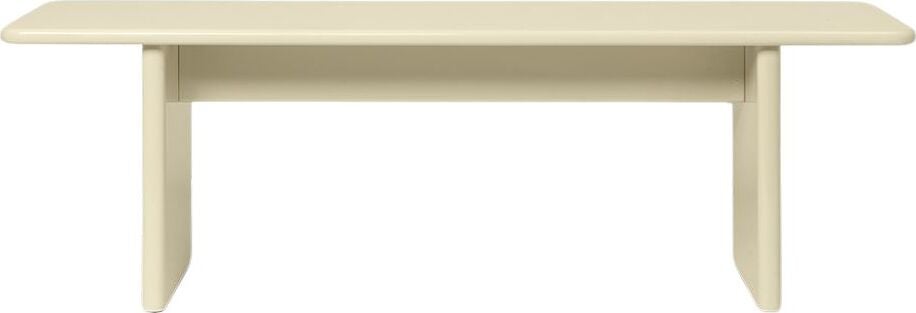 Ławka Rink 140 cm kremowa