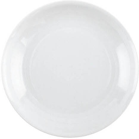 Talerz płaski The White Snow 27,5 cm biały