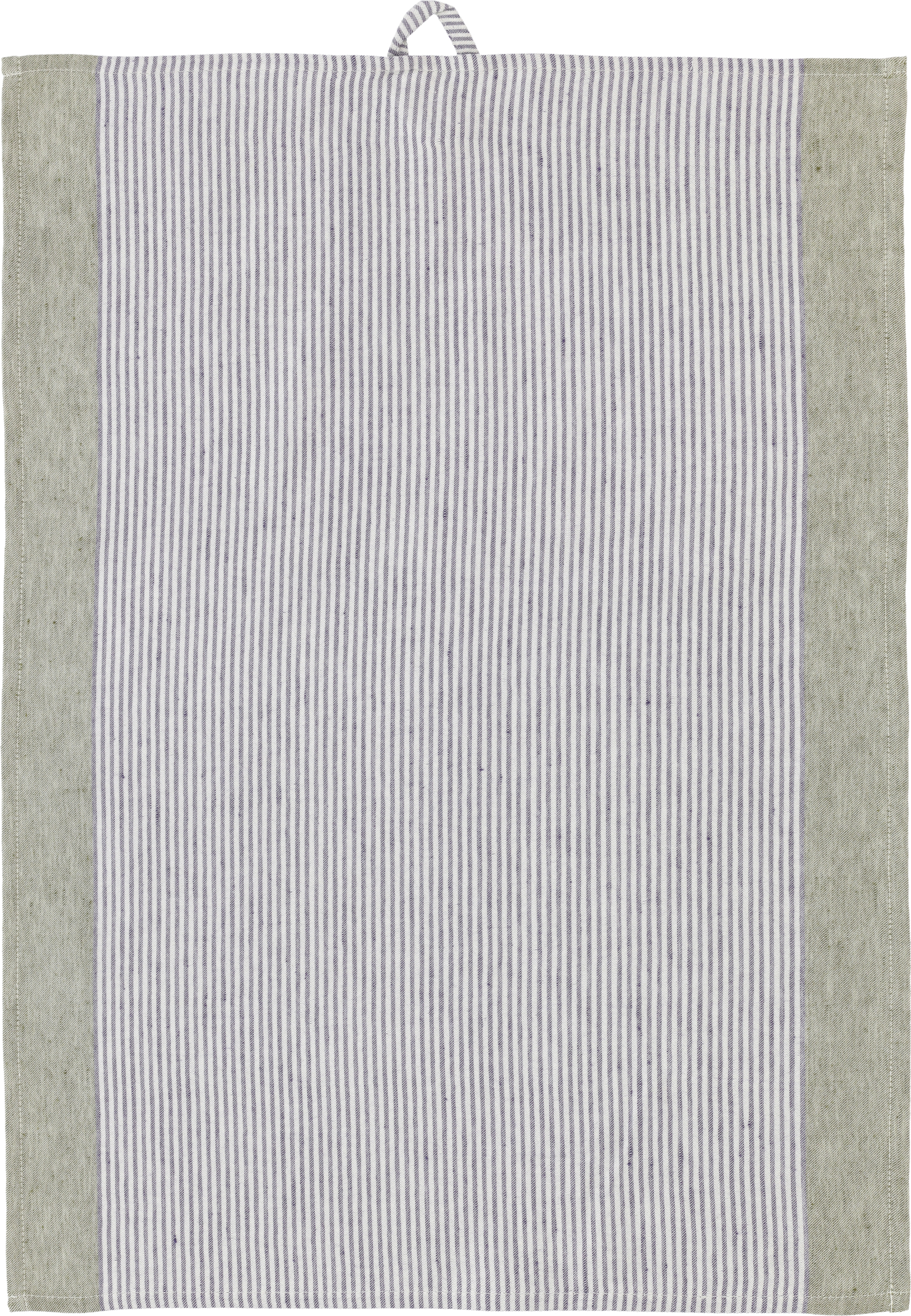 Ścierka kuchenna Statement w paski 50 x 70 cm zielona