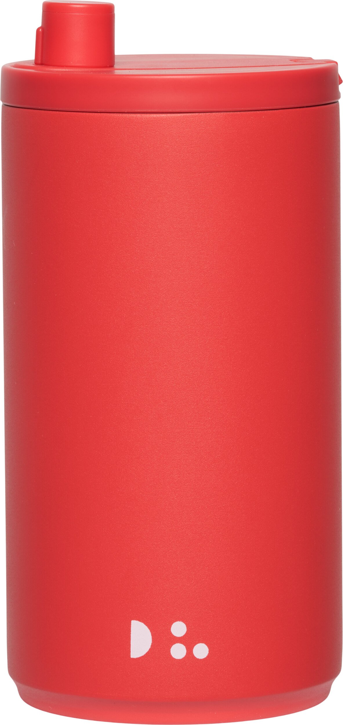 Kubek podróżny Design Letters koralowy