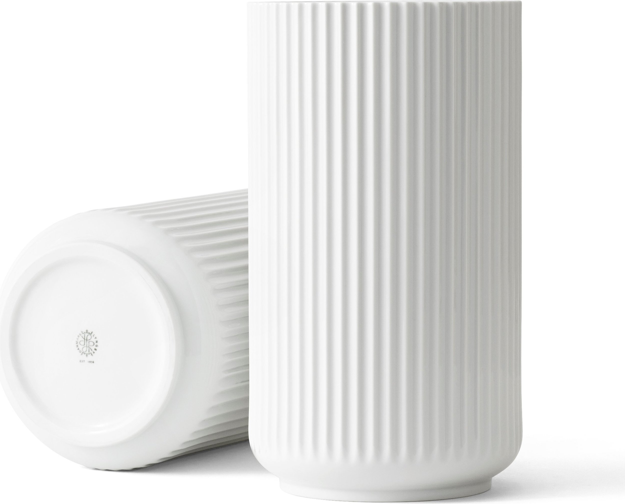 Wazon Lyngby biały 31 cm