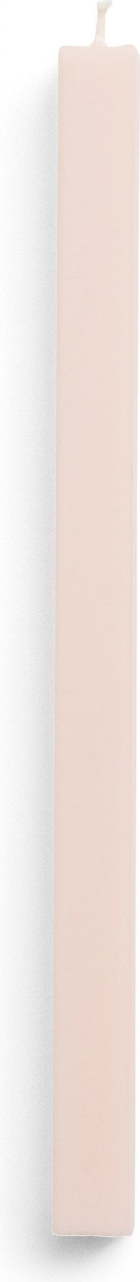 Świeca Square jasnoróżowa