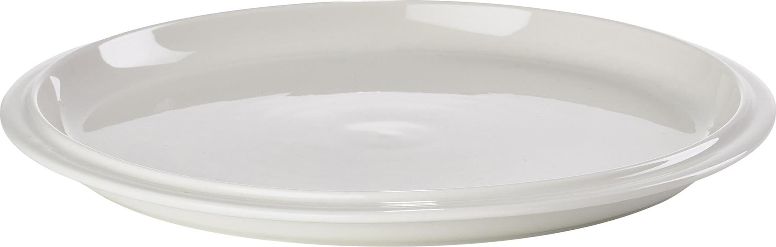 Talerz śniadaniowy Eau 20 cm porcelanowa biel