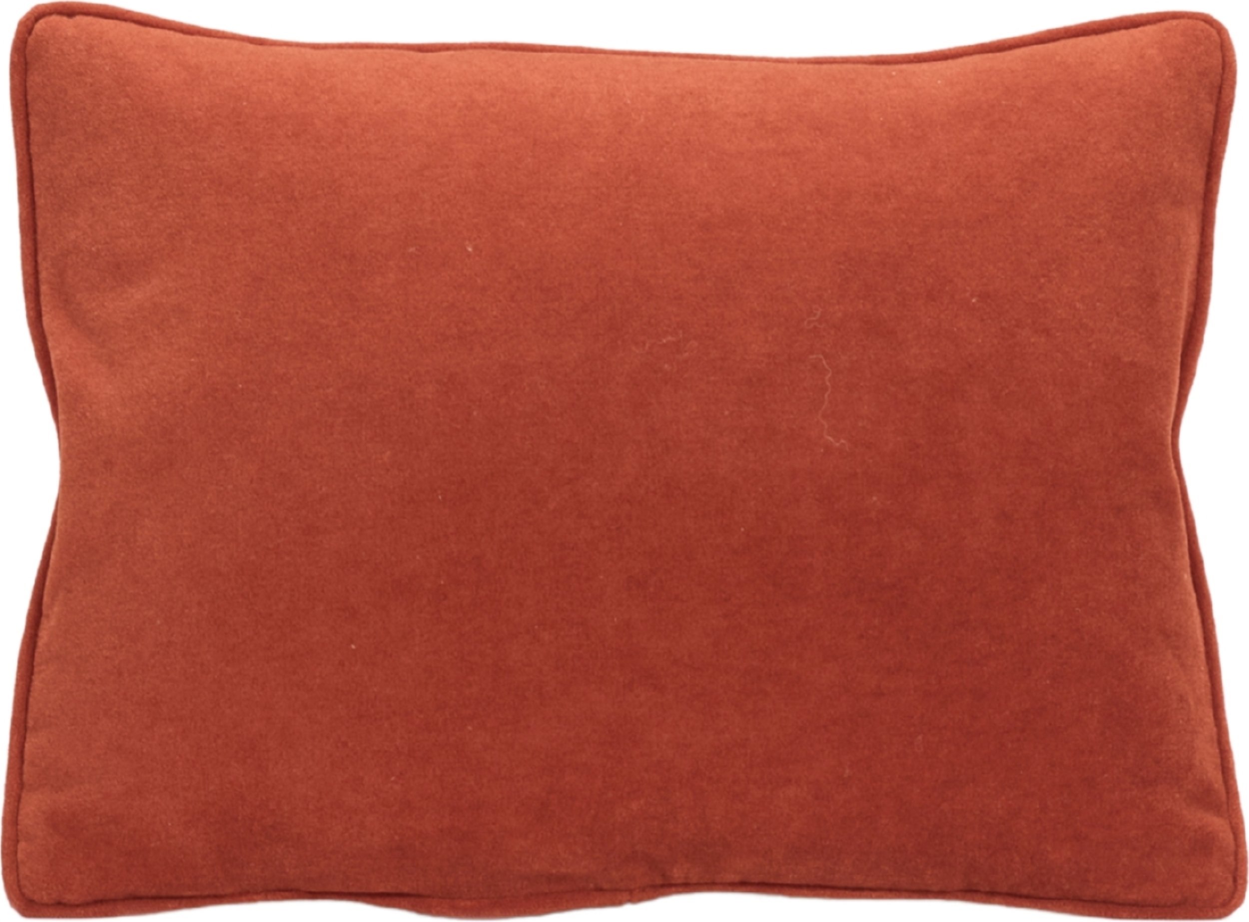 Poduszka na sofę Ono Velvet 40 x 50 cm pomarańczowa