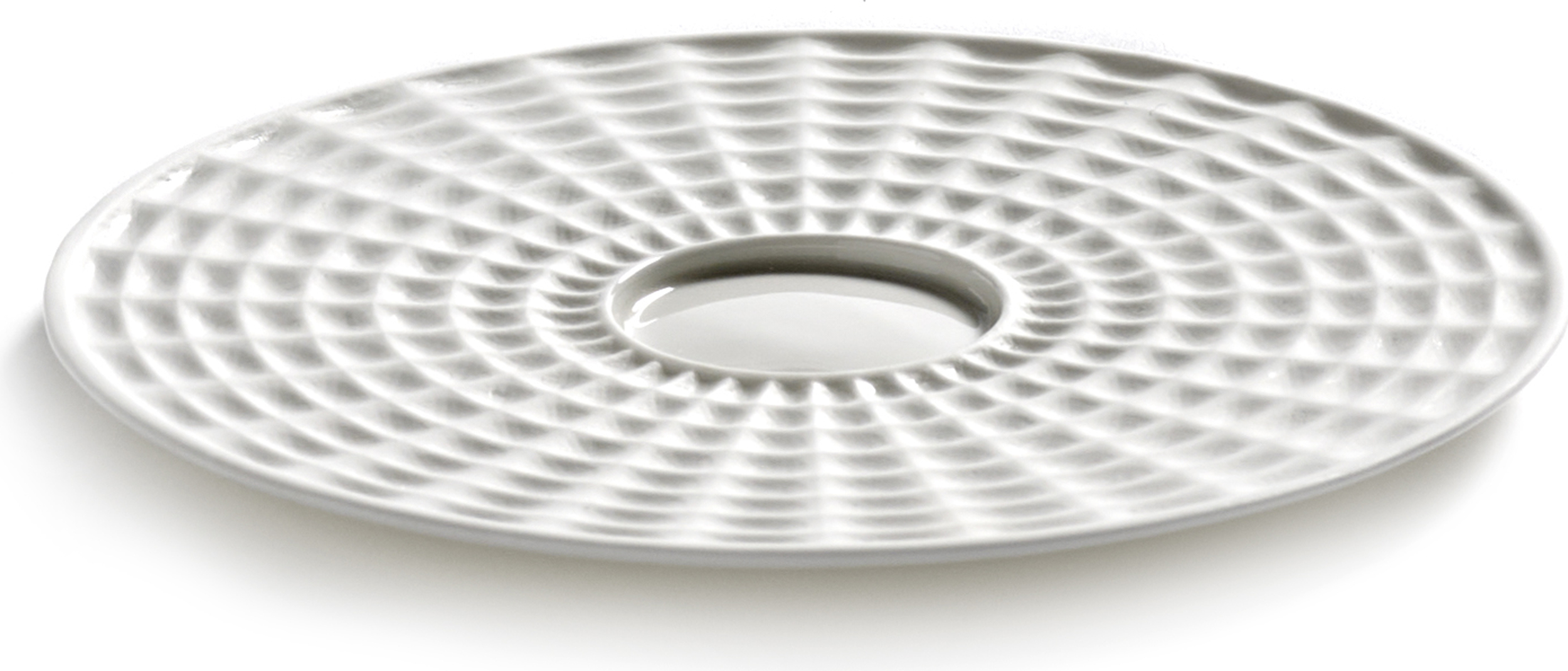 Spodek do filiżanki do herbaty Nido 14,5 cm biały