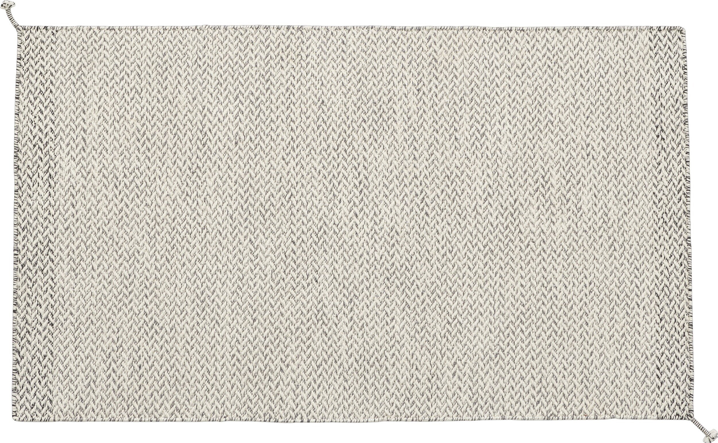 Dywan Ply 85 x 140 cm zgaszona biel z recyklingu