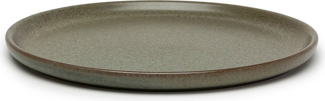 Talerz śniadaniowy Surface 21 cm ciemnozielony