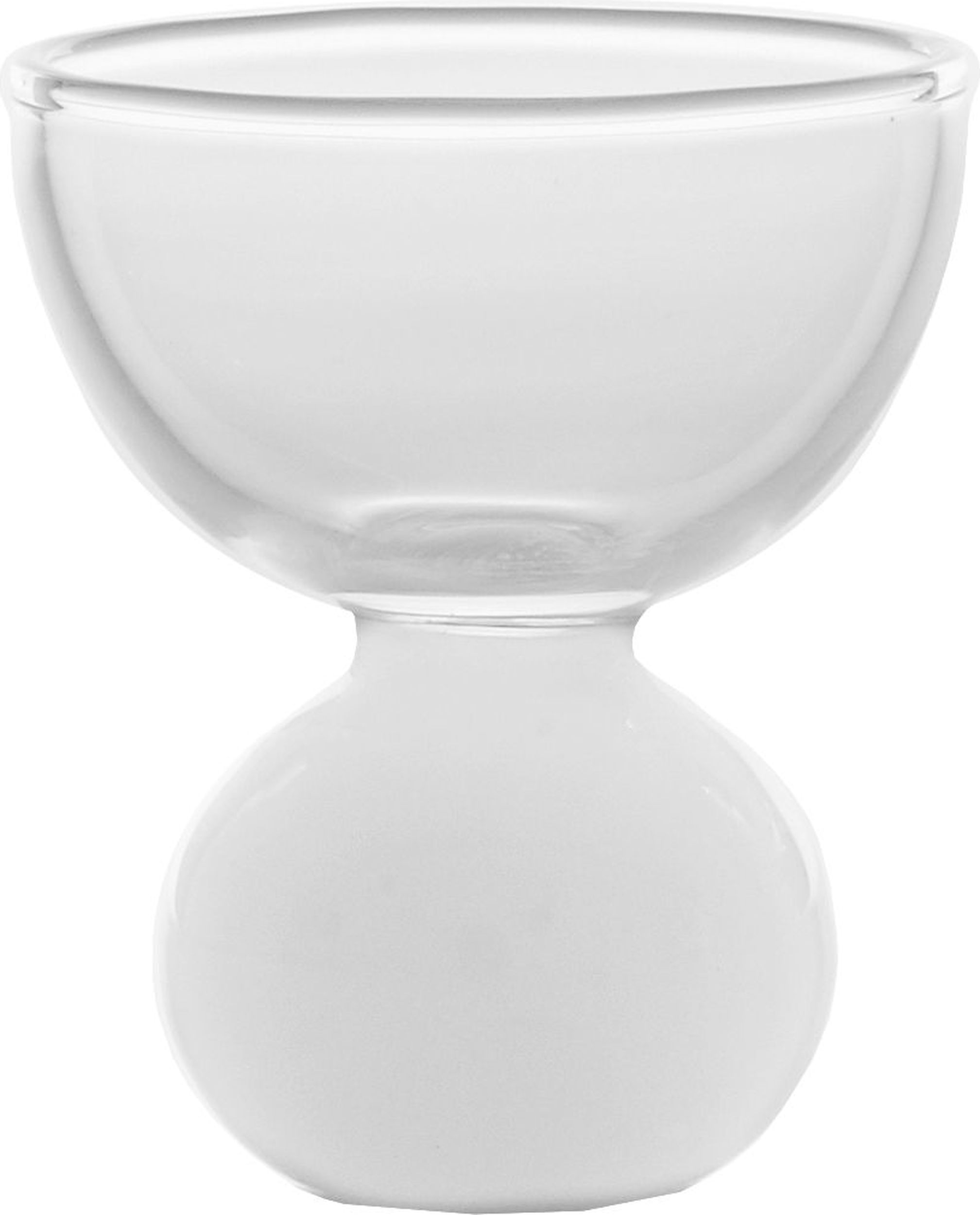 Kieliszek Bilia biały