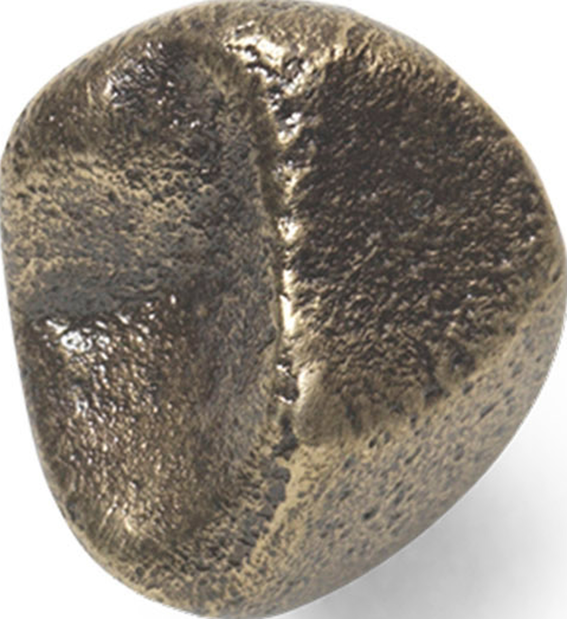 Haczyk ścienny Gravel mosiężny