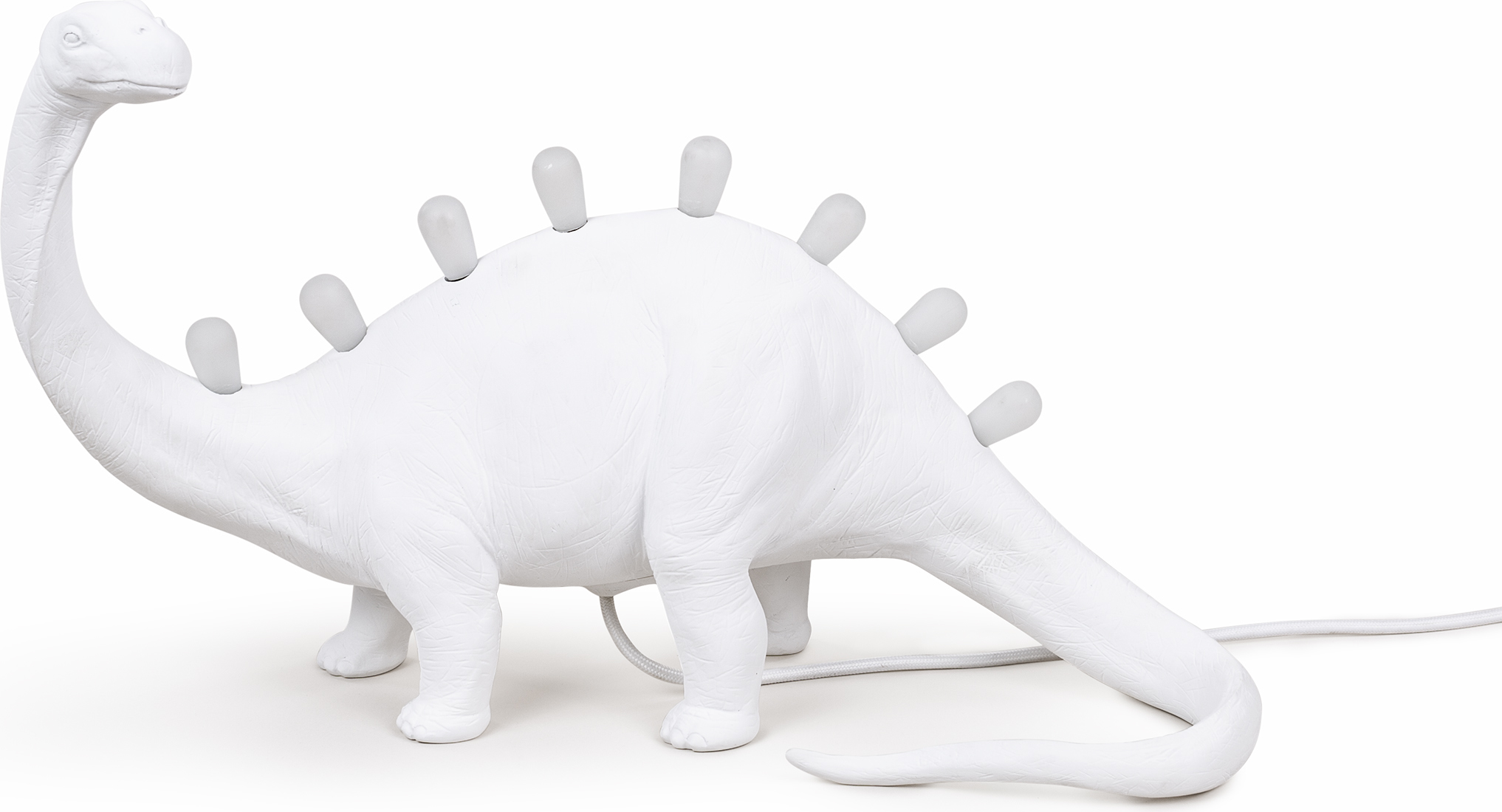 Lampa LED Jurassic Bronto biała