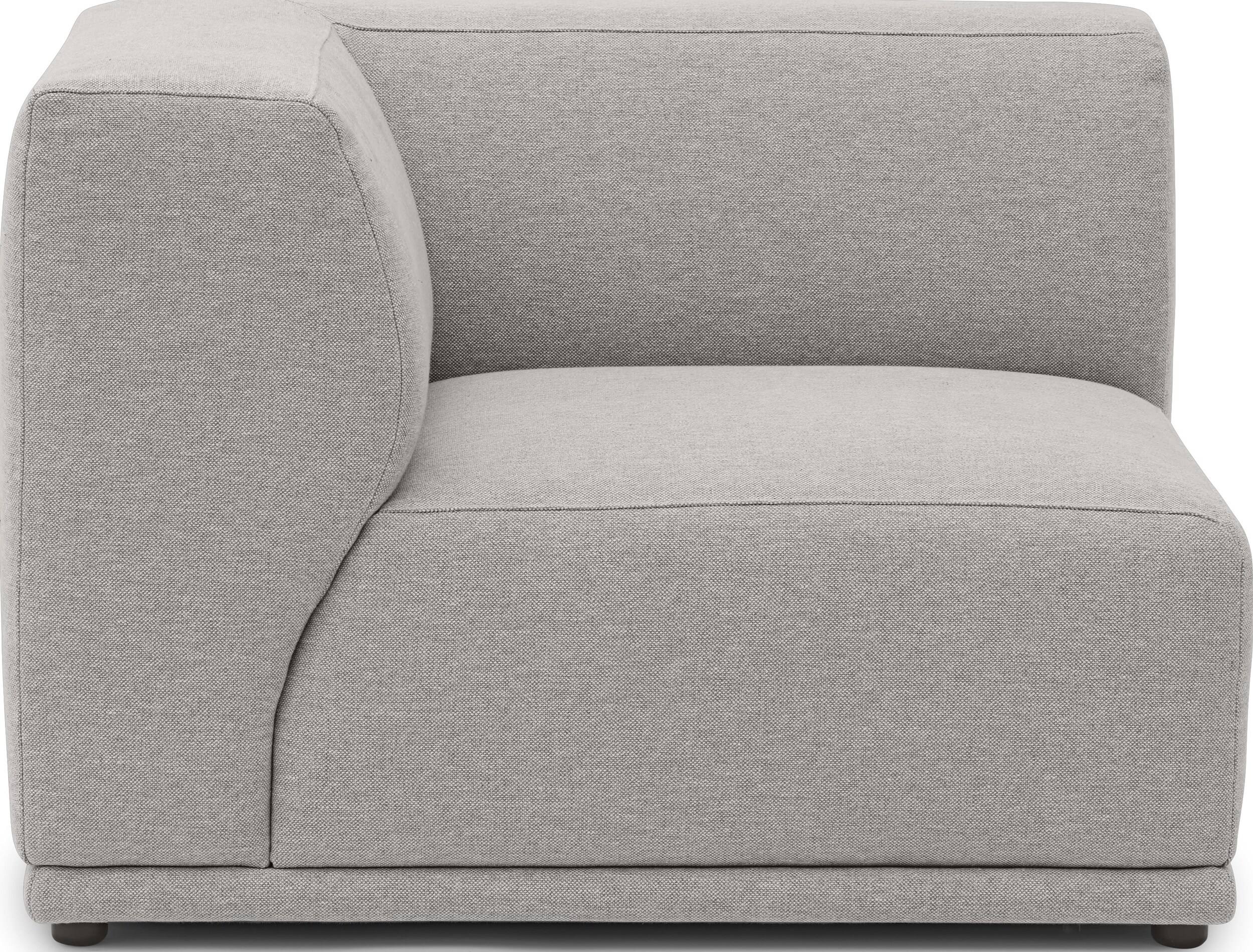 Sofa modułowa Connect Soft moduł F szarobeżowa