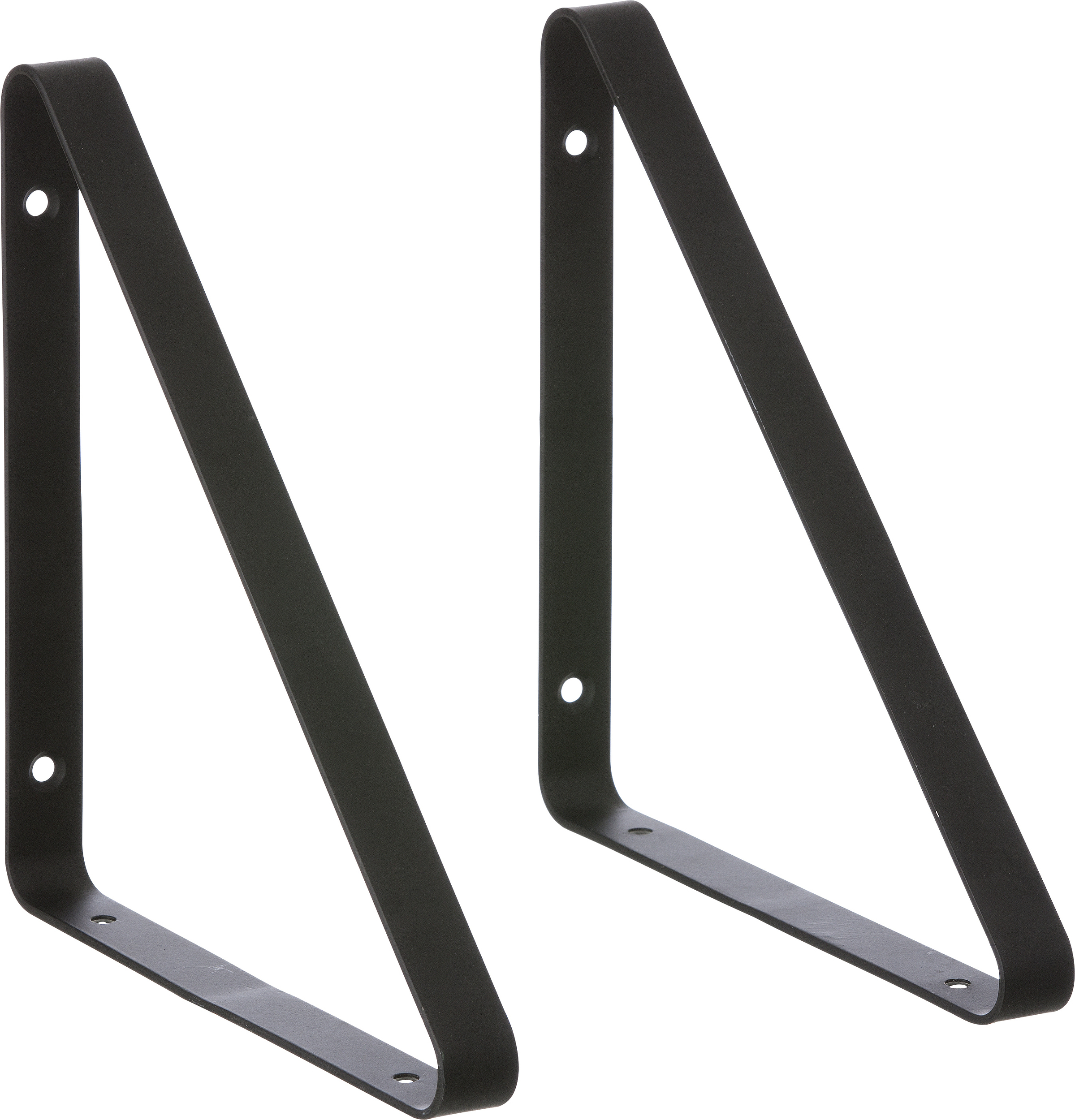 Wsporniki do półki Ferm Living 25 x 85 cm 2 szt. czarne