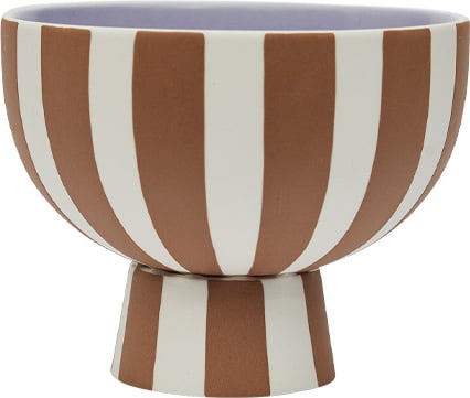 Miska Toppu 12,6 cm brązowo-fioletowa