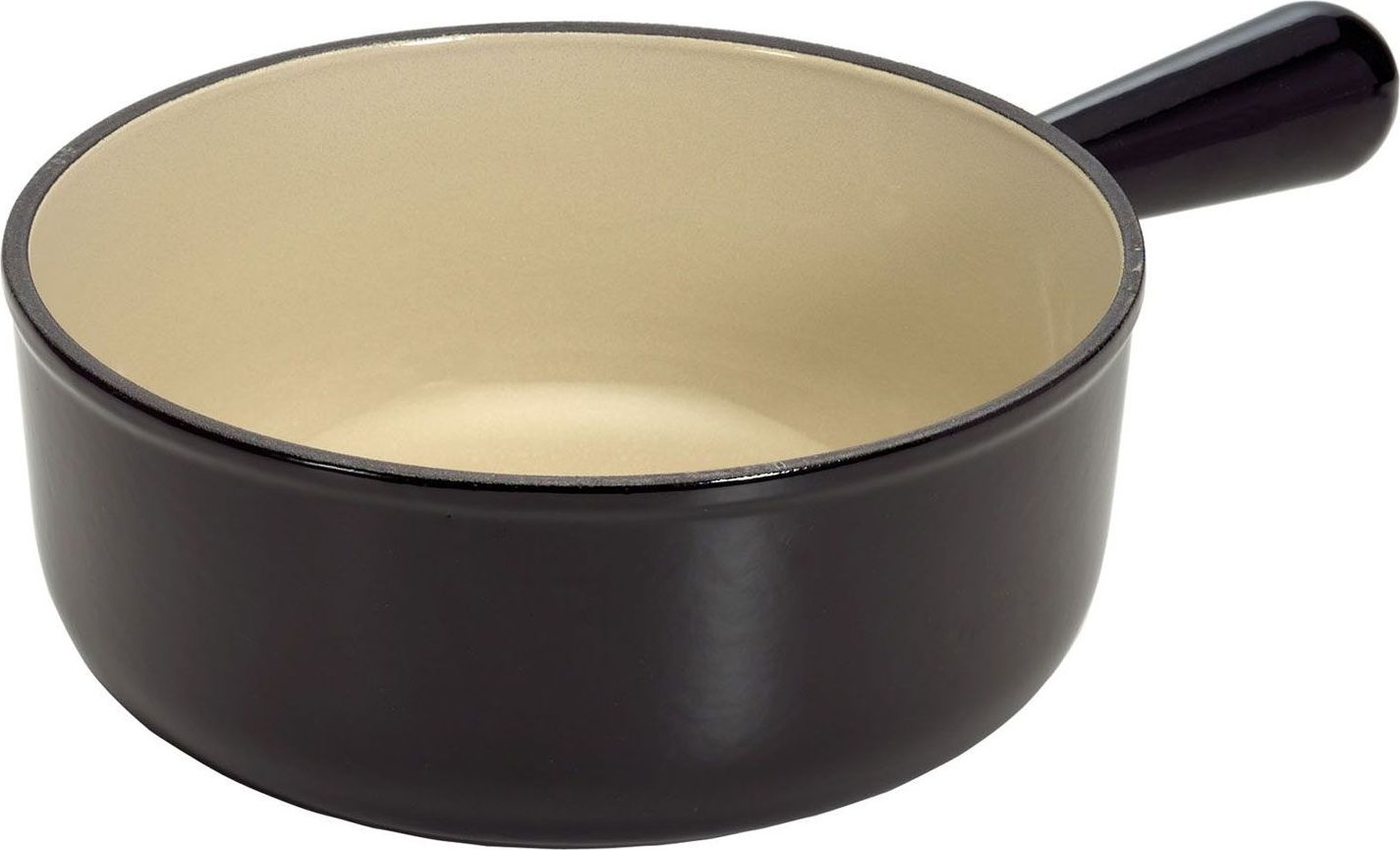 Rondelek do fondue Fondue Caquelon Tradition Collection 24 cm czarny