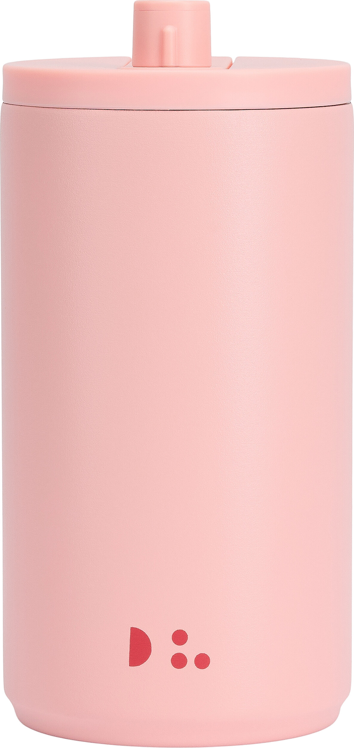 Kubek podróżny Design Letters różowy