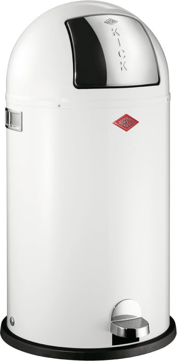 Kosz na śmieci KickBoy 40 l biały