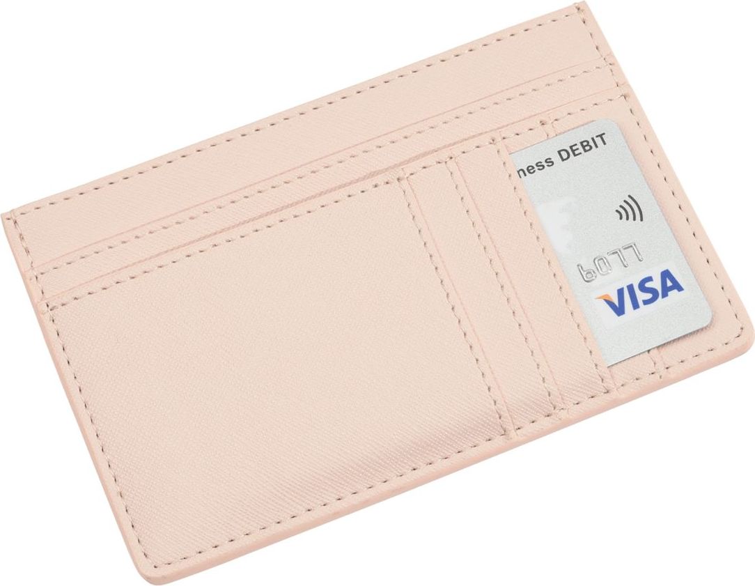 Etui na karty Stackers jasnoróżowe