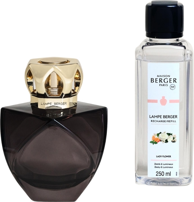 Lampa katalityczna Eternity czarny z zapachem Lady Flower