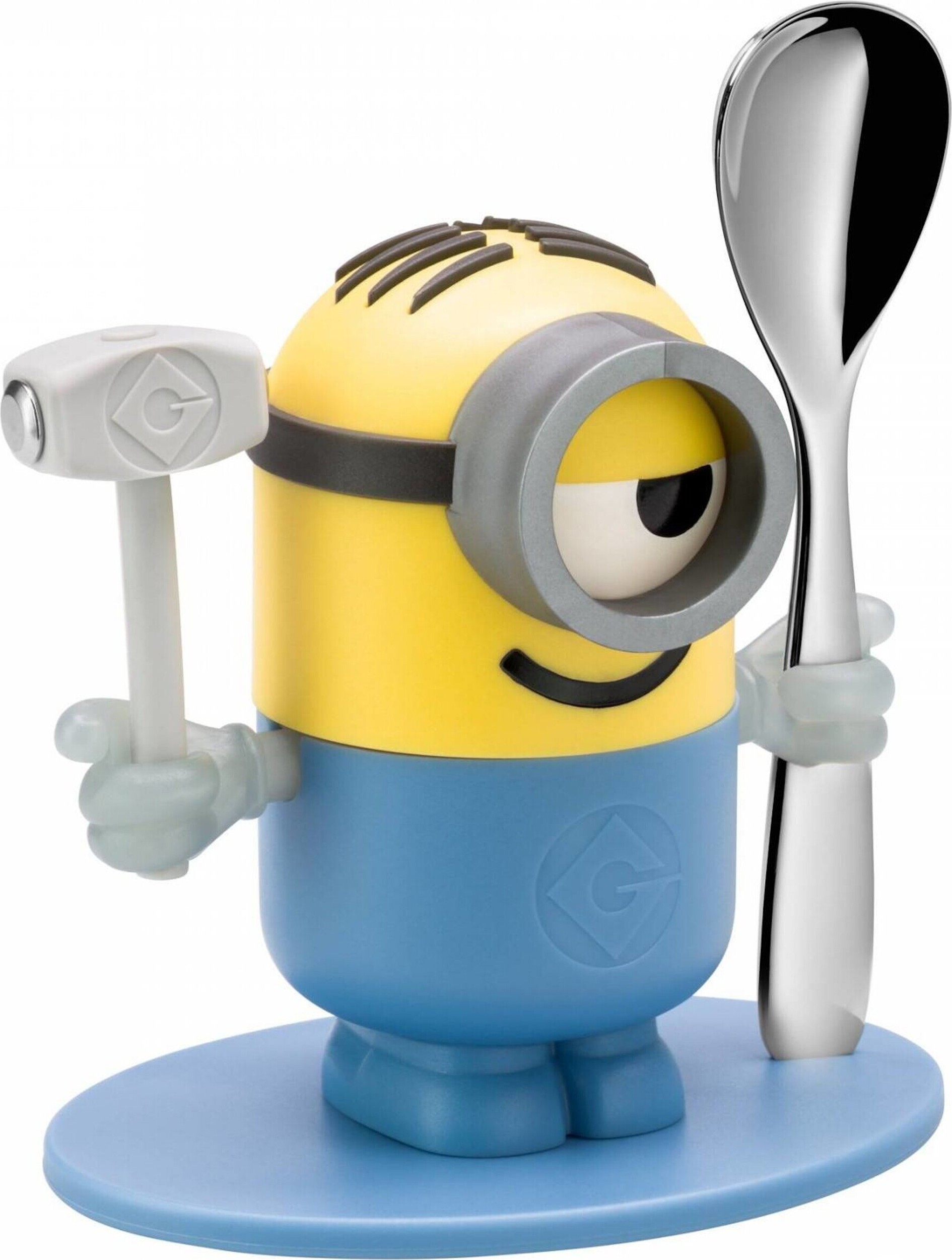 Kieliszek do jajek WMF Minionek z łyżeczką