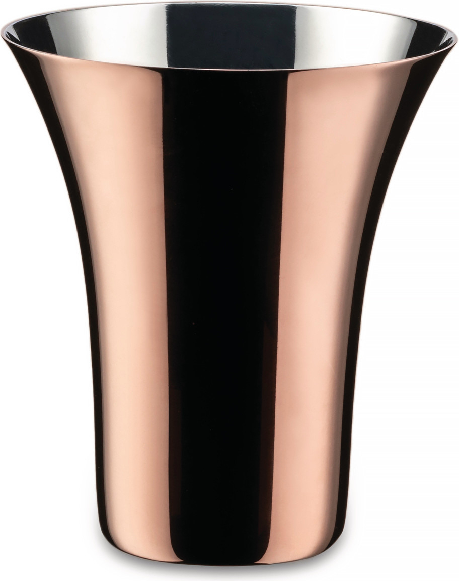 Filiżanka Il Tornitore Matto Kuru Kuru stal nierdzewna z miedzianą powłoką