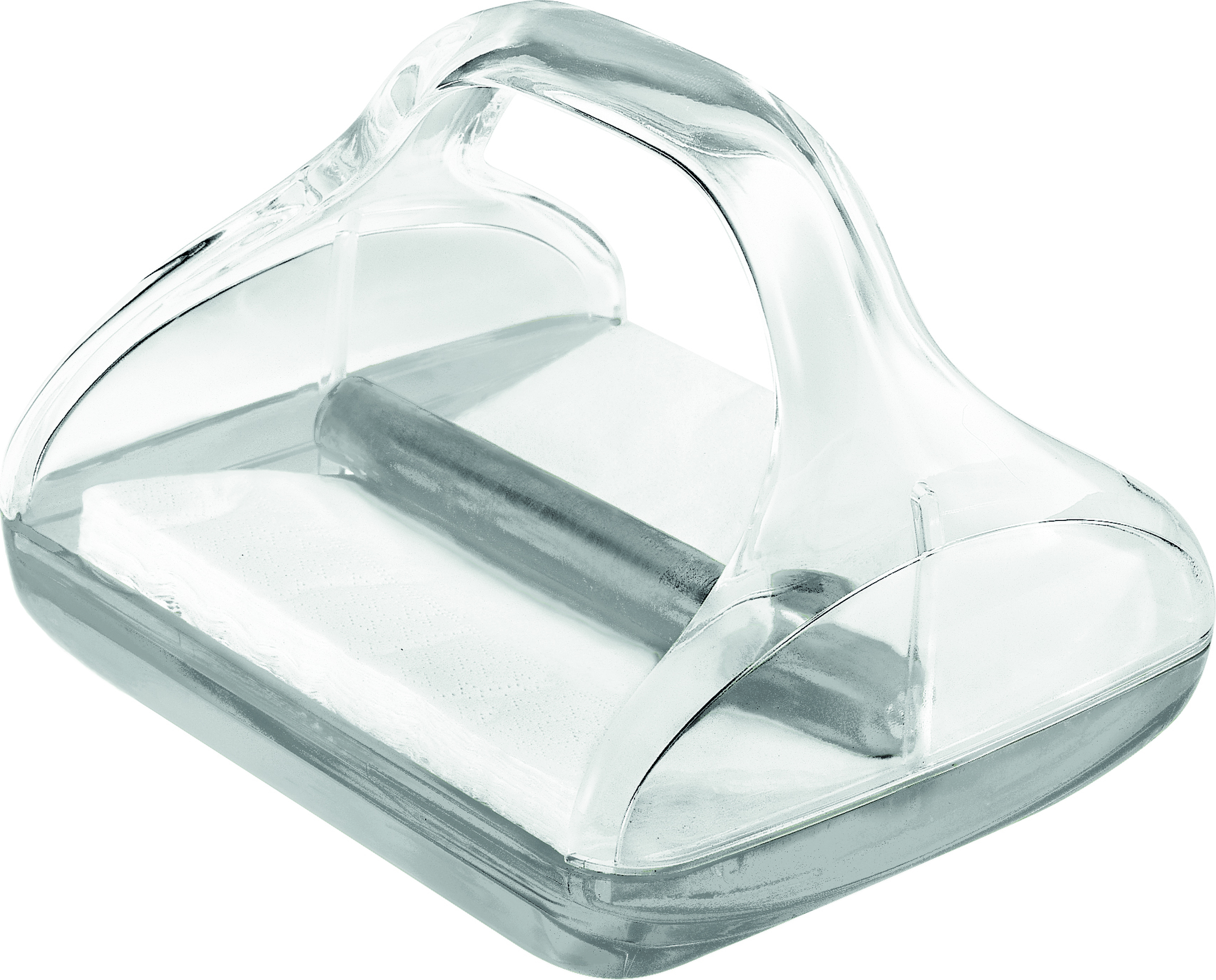 Serwetnik Feeling szary z uchwytem