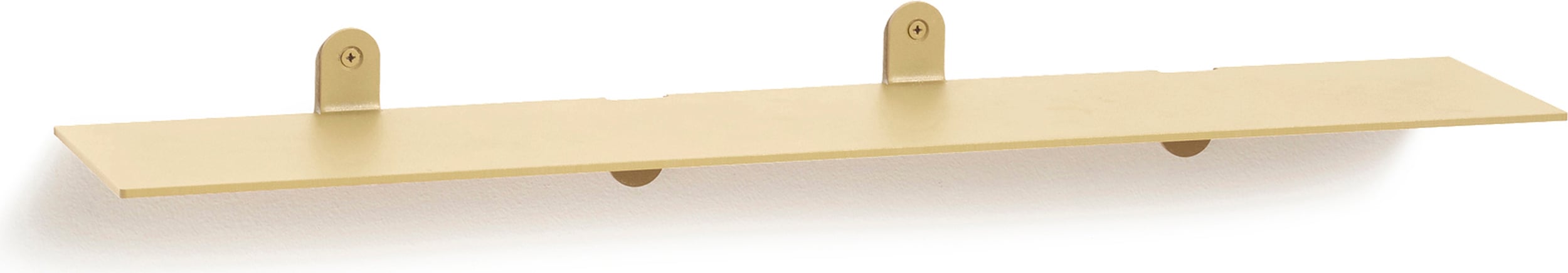 Półka ścienna N°1 74 cm mosiądz
