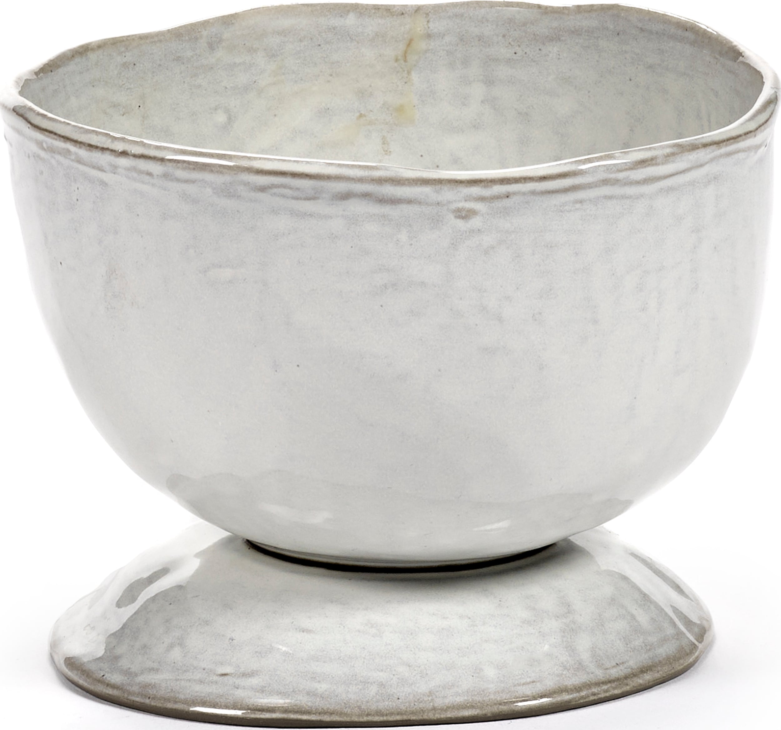 Misa na nóżce La Mère 9,5 cm złamana biel