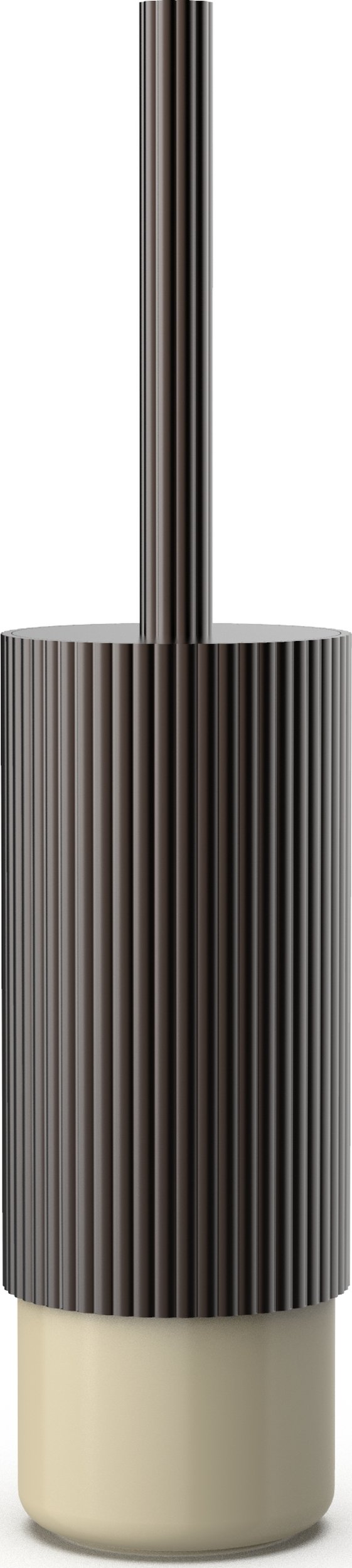 Szczotka do WC Of Line brązowa z piaskową podstawą