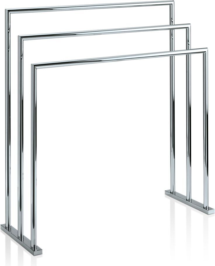 Stojak na ręczniki Classic potrójny chrom