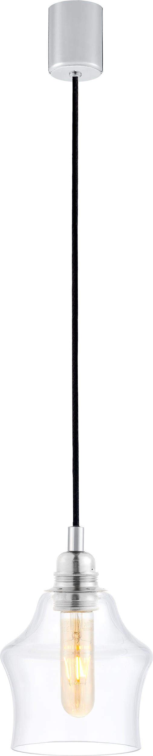 Lampa wisząca Longis II czarna