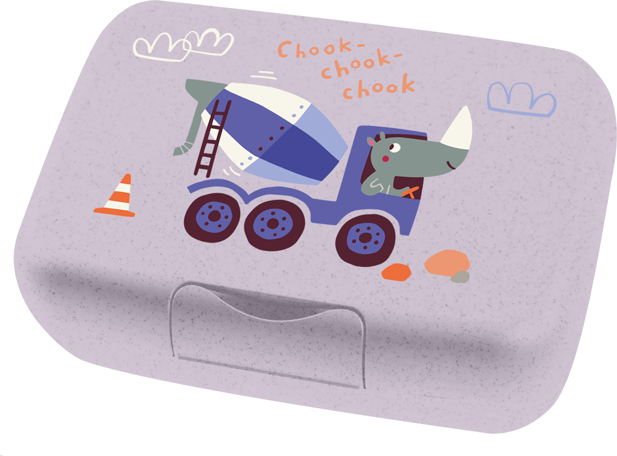 Lunchbox dziecięcy Candy Organic Trucks