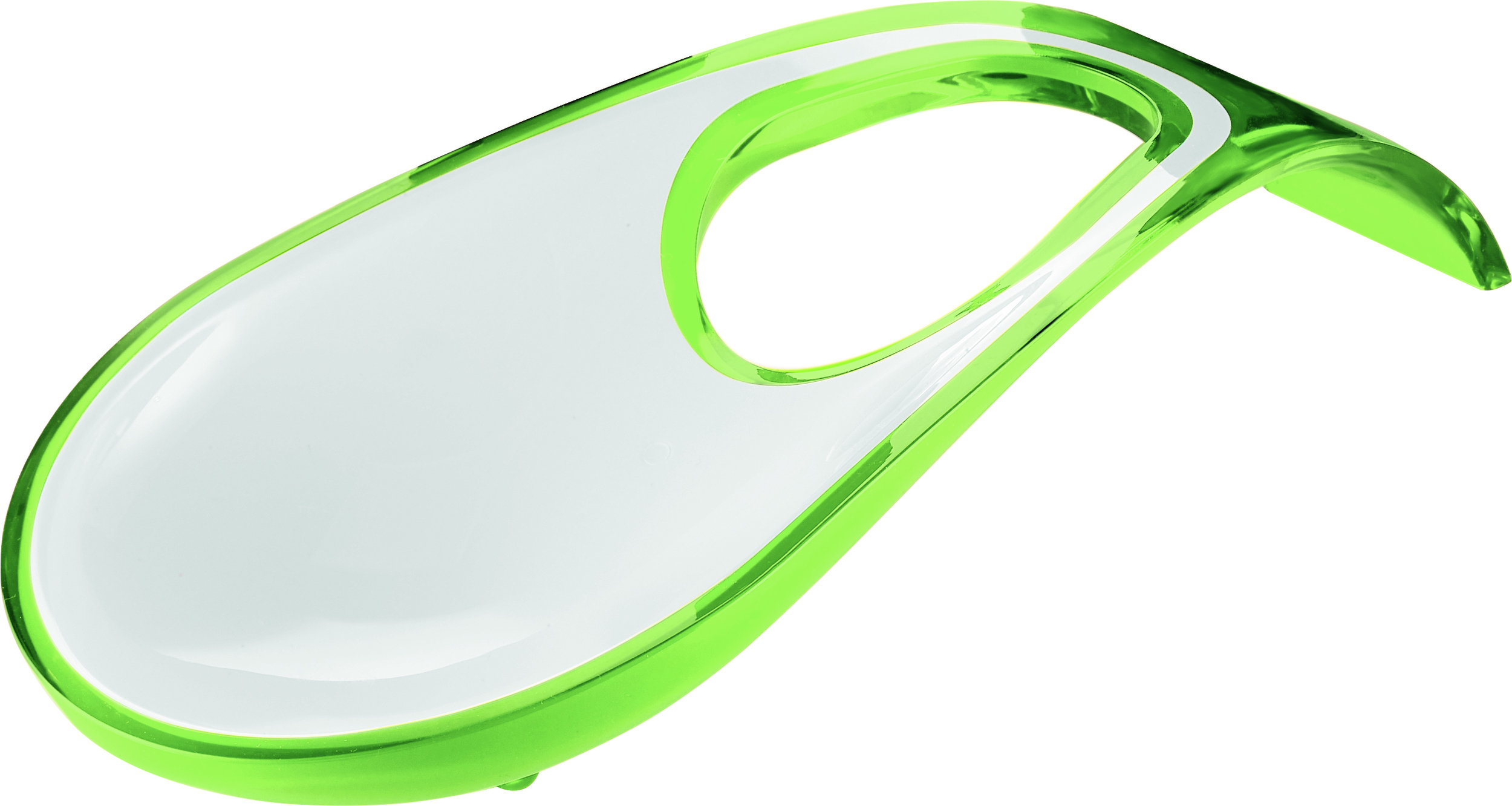 Podstawka pod łyżkę kuchenną Two-tone zielona