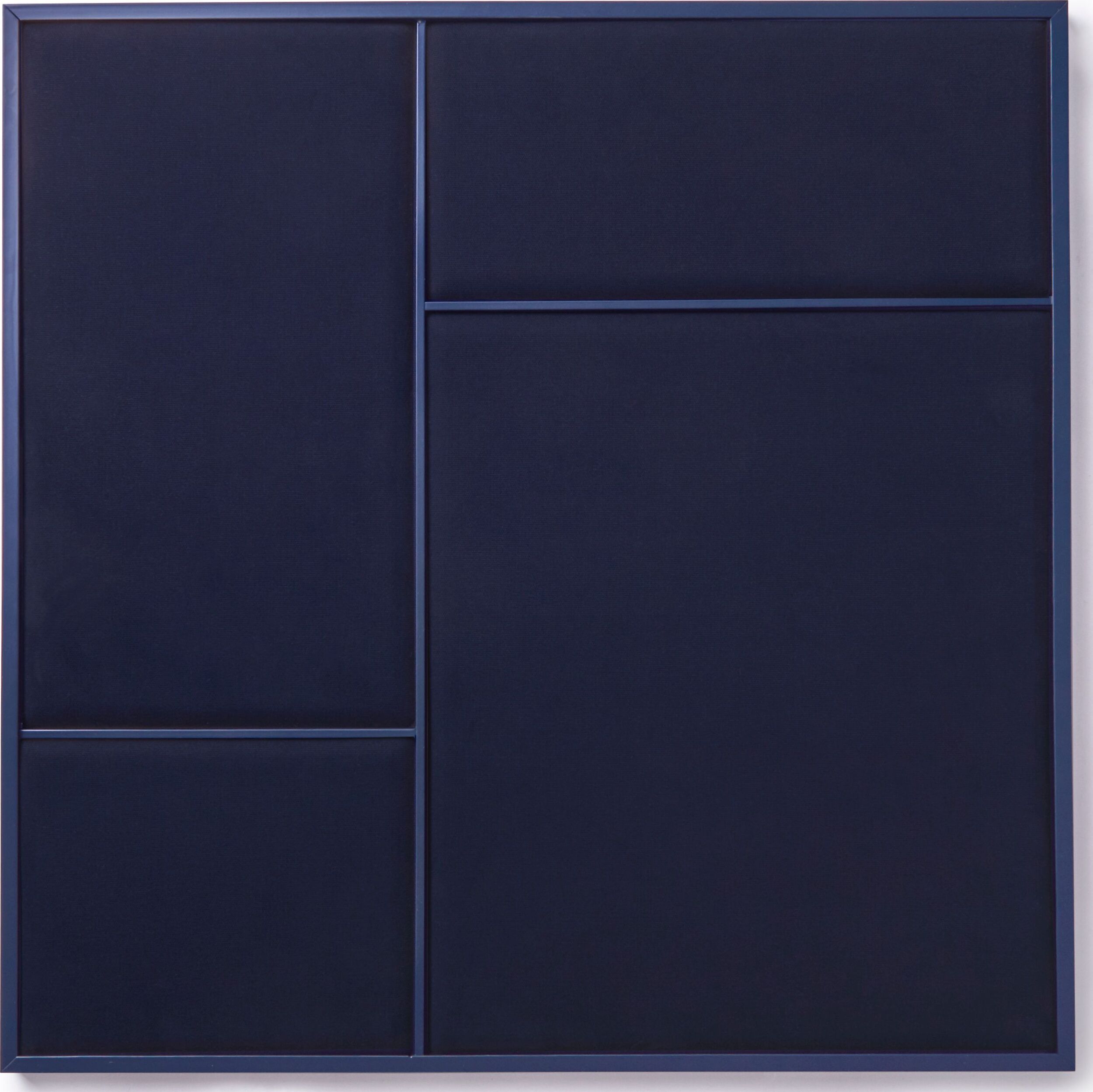 Tablica ścienna tapicerowana Nouveau Pin M niebieska