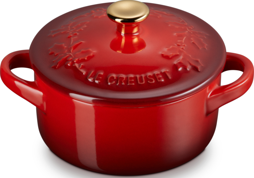 Kokilka Mini Cocotte Holly 250 ml wiśniowa