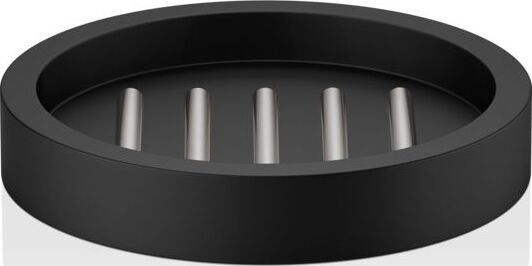 Mydelniczka Stone stal matowa-czarna