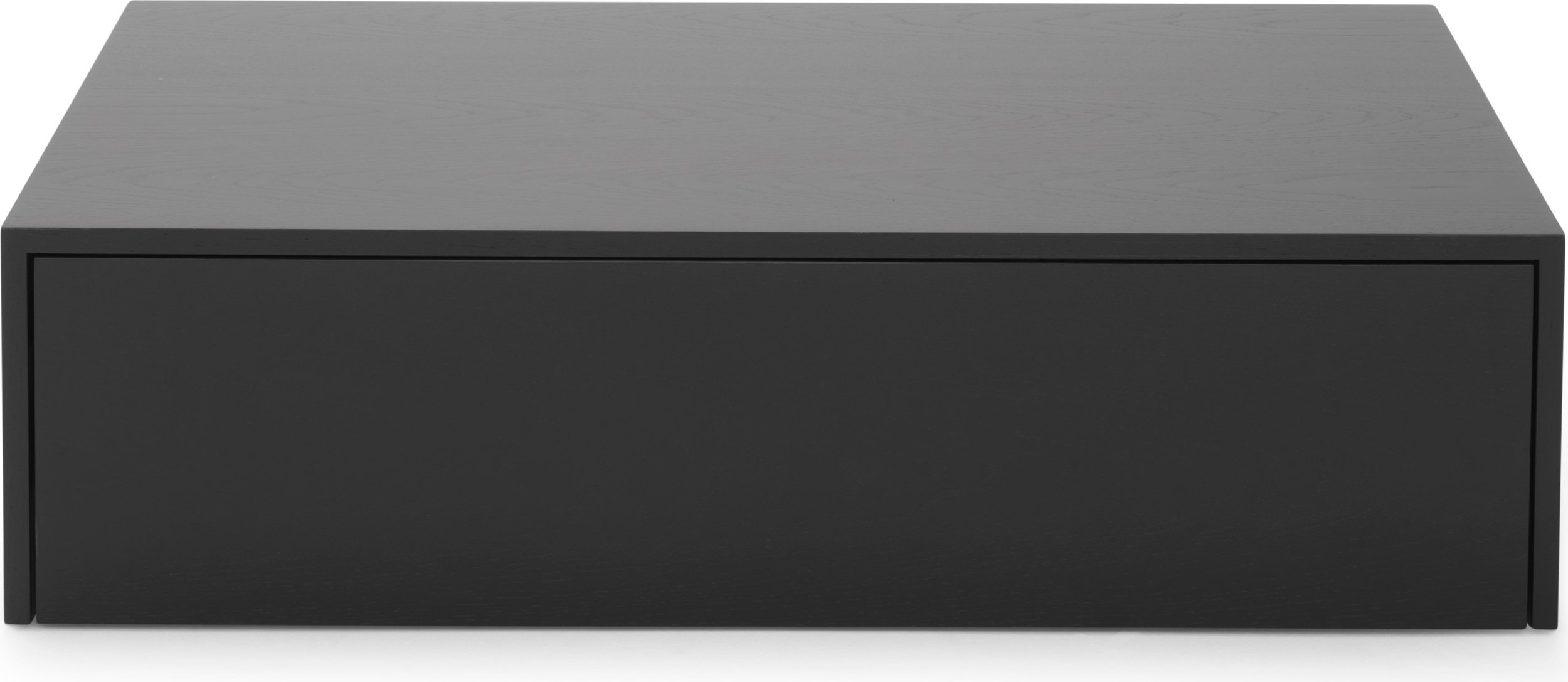 Stolik kawowy z szufladą Mass 60 x 103 cm czarny dąb