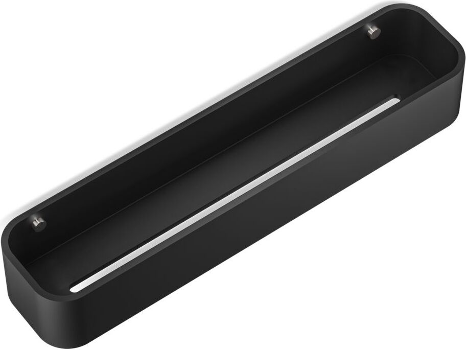 Półka prysznicowa Stone 45 cm stal matowa-czarna