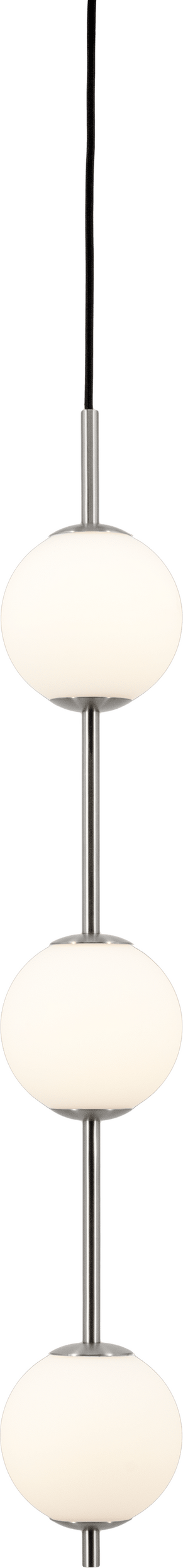 Lampa wisząca Audrey 3 stalowa