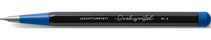 Ołówek automatyczny Drehgriffel Nr. 2 Bauhaus 0,7 mm czarno-niebieski