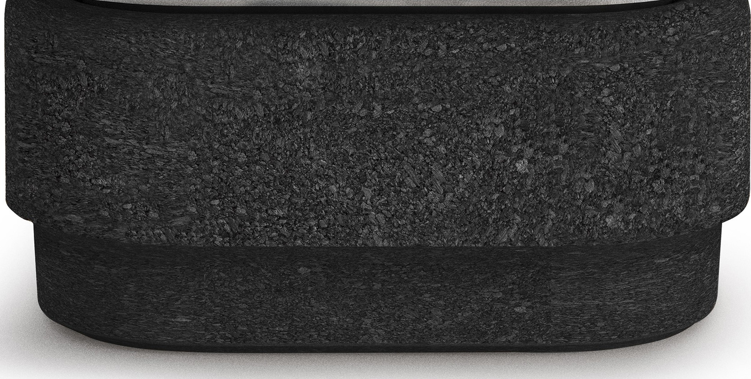 Podstawka pod świecznik Stumpastaken Ettan czarna korkowa