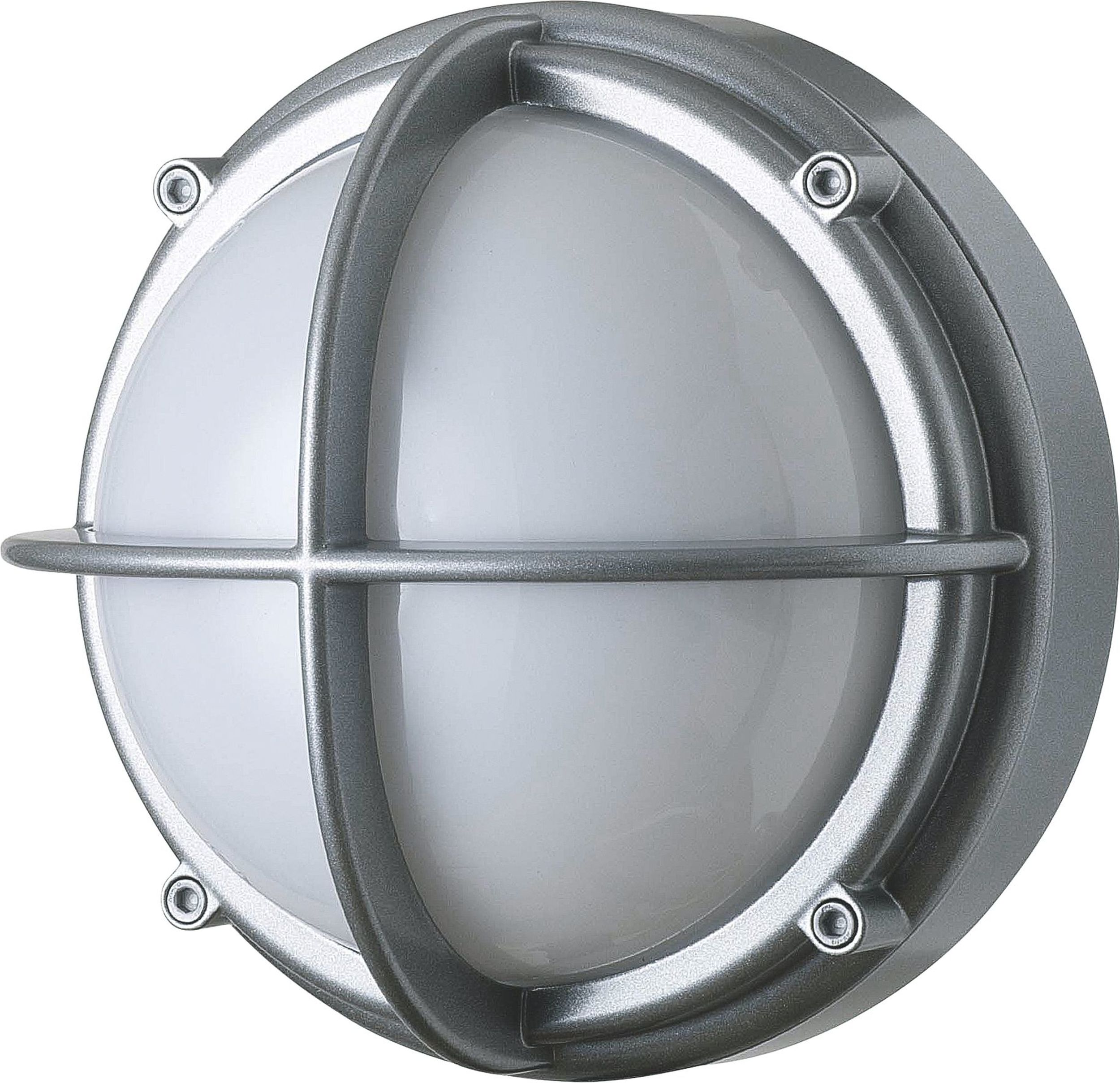 Kinkiet Skot LED 3000K opal z aluminiową ramą