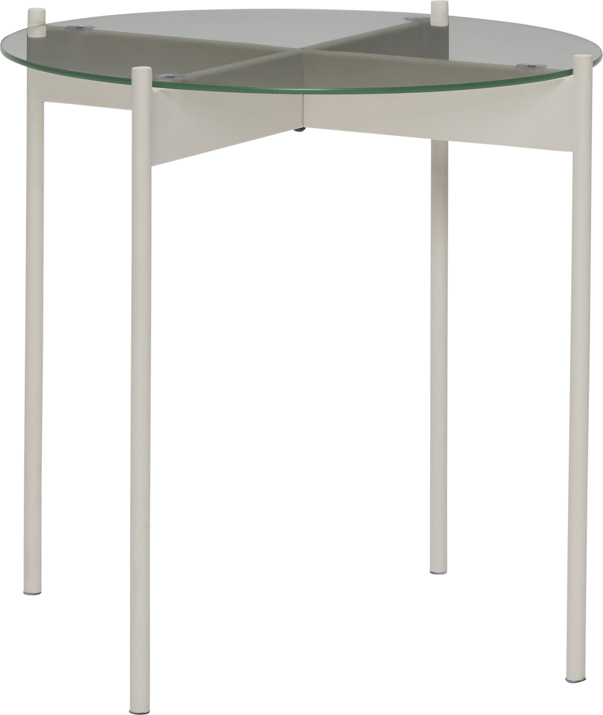 Stolik boczny Beam 45 cm piaskowy