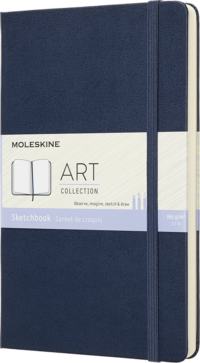 Szkicownik Moleskine L 104 strony 165 g/m² twarda oprawa