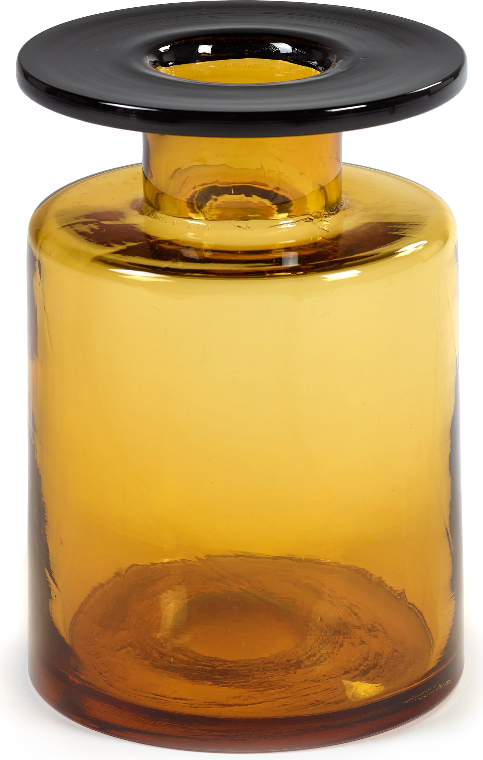 Wazon Wind & Fire 27 cm bursztynowy