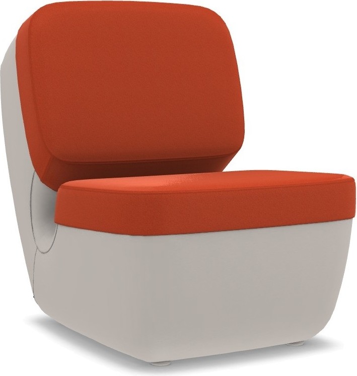 Fotel Nimrod pomarańczowy