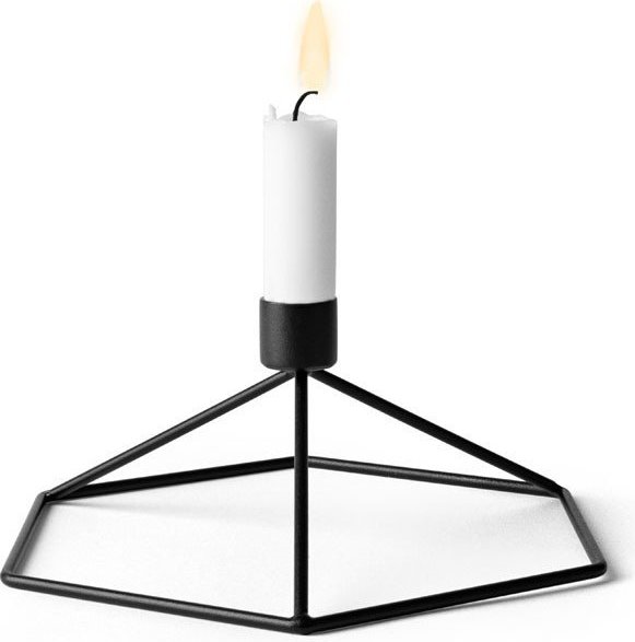 Świecznik POV czarny